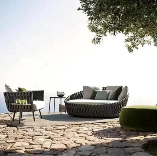 Comfortable Outdoor Lounge Chairs Patio Relax Sun Bed Enjoy Lift in Your Garden with Perfect Outdoor Furniture outdoor furniture manufactuer in China