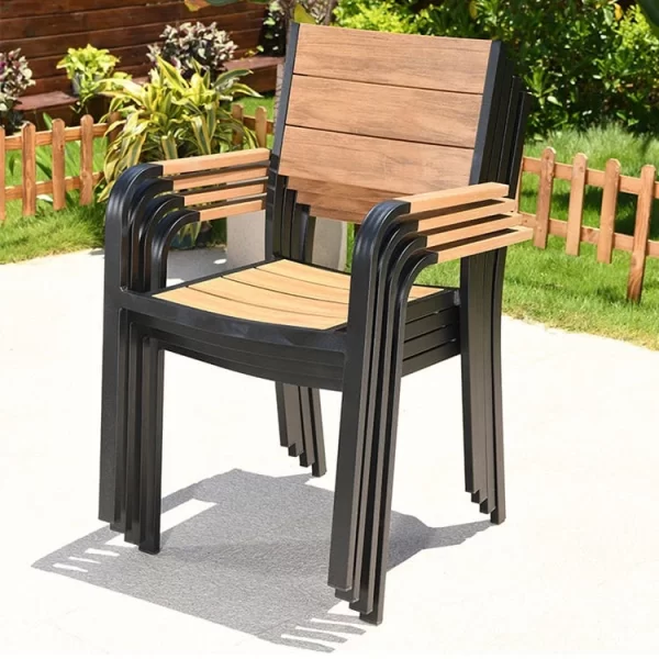 Garden 9pcs Conversation Set Durable Polywood Table and Chairs Outdoor Patio Balcony Furniture on Sale outdoor furniture manufactuer in China