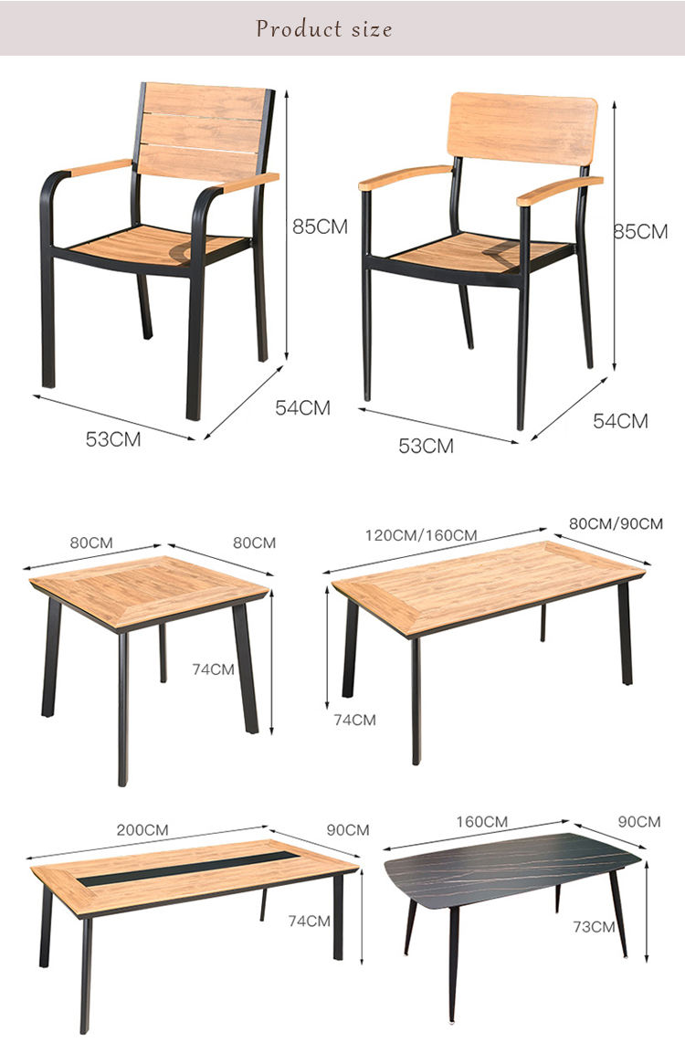 Garden 9pcs Conversation Set Durable Polywood Table and Chairs Outdoor Patio Balcony Furniture on Sale outdoor furniture manufactuer in China