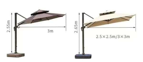 Stay Cool and Comfortable with a Tilting Patio Umbrella for Your Outdoor Space outdoor furniture manufactuer in China