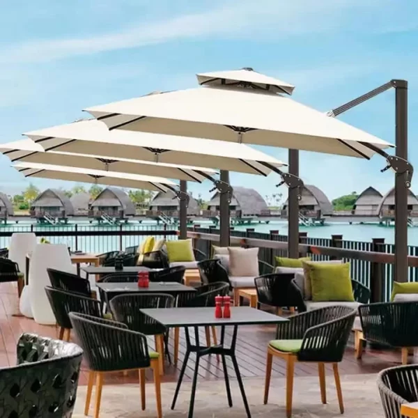 Stay Cool and Comfortable with a Tilting Patio Umbrella for Your Outdoor Space outdoor furniture manufactuer in China