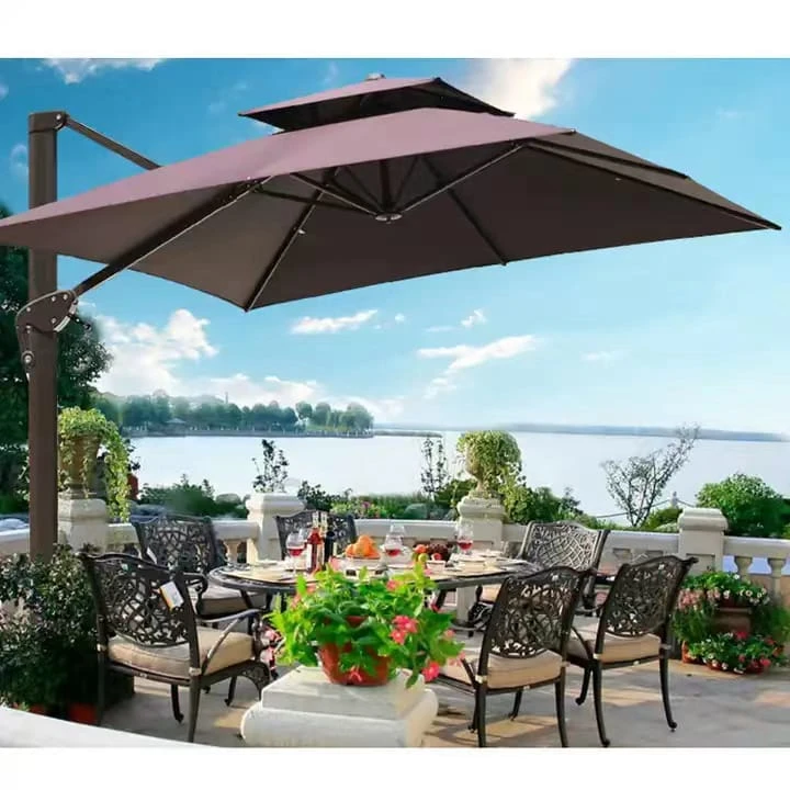 Stay Cool and Comfortable with a Tilting Patio Umbrella for Your Outdoor Space outdoor furniture manufactuer in China