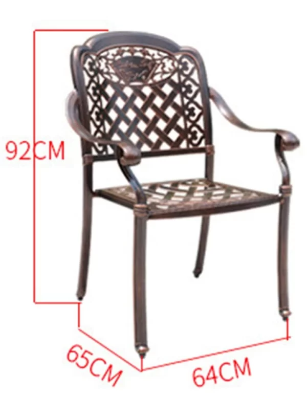 Traditional Cast Aluminium Garden Furniture image3