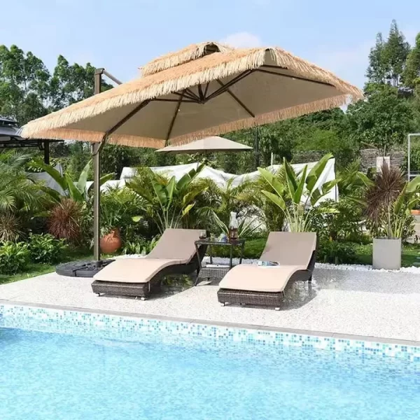 Wicker Lounge Chairs Durable and Elegant Pool Side Relax Chair Beach Comfort Furniture outdoor furniture manufactuer in China