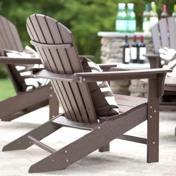 Polywood Adirondack Chairs wholesale hdpe Adirondack Chair Outdoor Furniture Garden Chairs and Tables outdoor furniture manufactuer in China