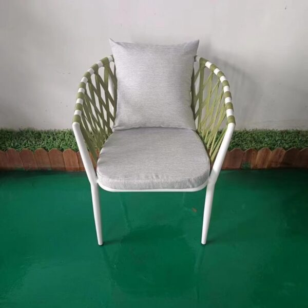 US Dollar 42 to Get Cane Sofa Chair High -end Hotel Restaurant Rope Rattan Chair outdoor furniture manufactuer in China