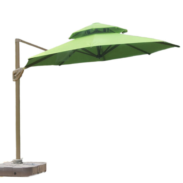 lime green patio umbrella