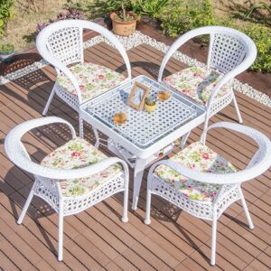 Rattan Patio Dining Set