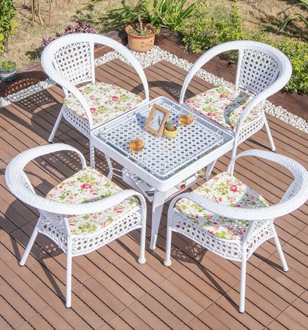 Rattan Patio Dining Set