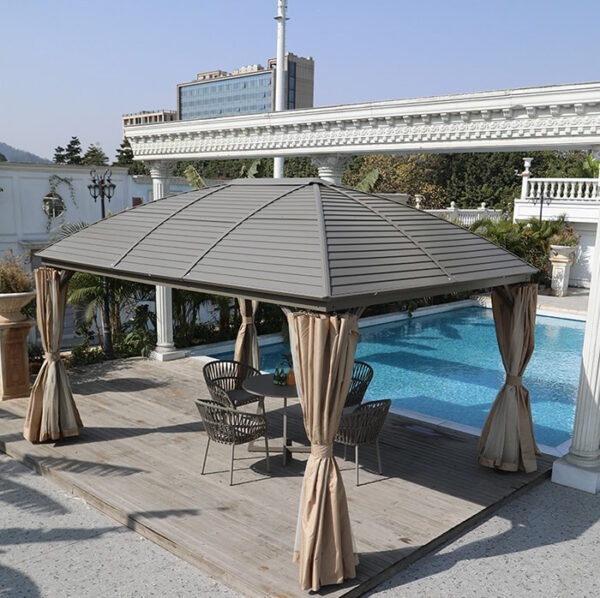 Hard Top Aluminum Gazebo