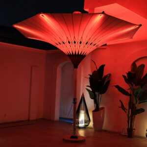 Outdoor Umbrella with LED Lighting