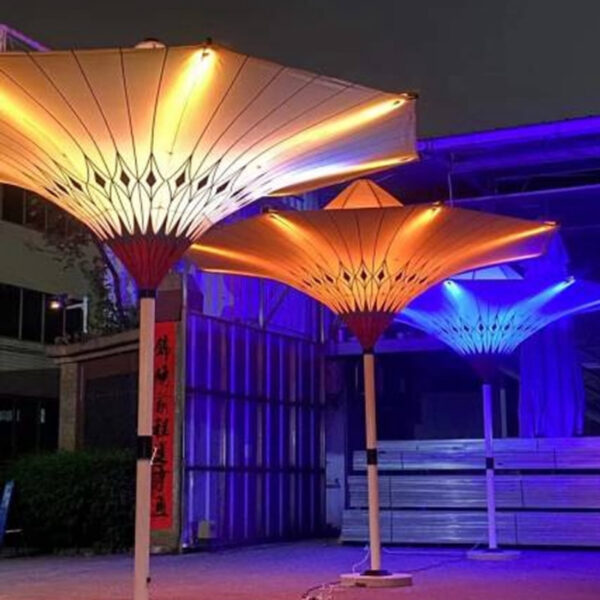 Outdoor Umbrella with LED Lighting