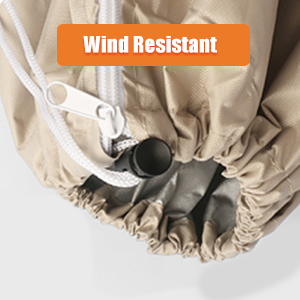 Waterproof Patio Umbrella Cover-rope