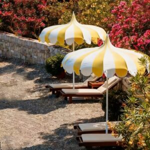 Yellow Pagoda Umbrella