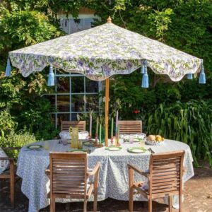Luxury Fringed Patio Umbrella