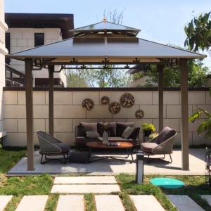 4×4m All-Weather Hardtop Gazebo