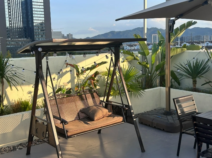 canopy swing for garden